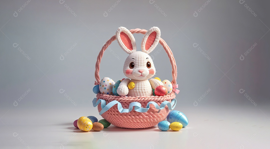 Modelo de design de Páscoa para história em mídia social