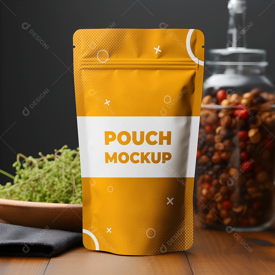 Embalagem Mockup PSD Editável