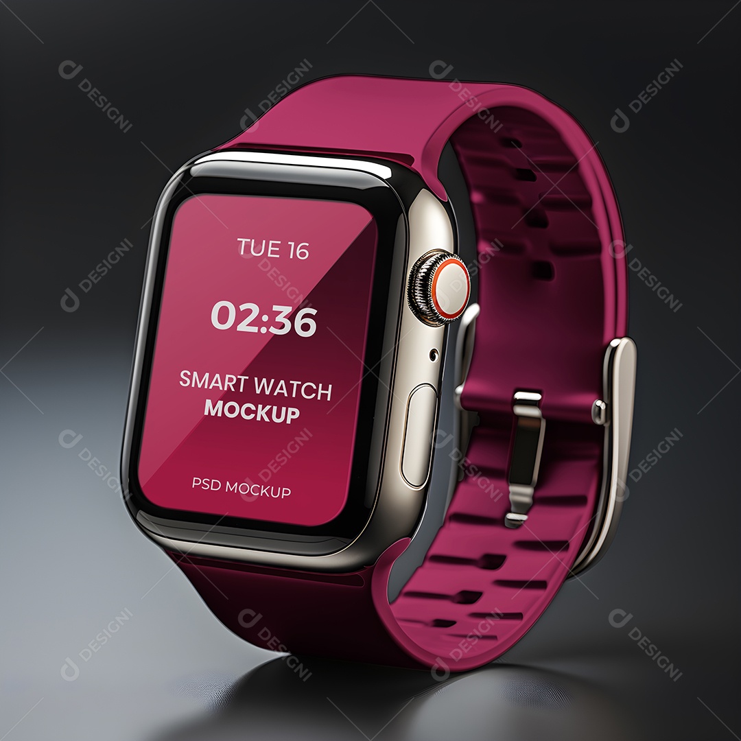 Mockup Relógio Smartwatch PSD Editável