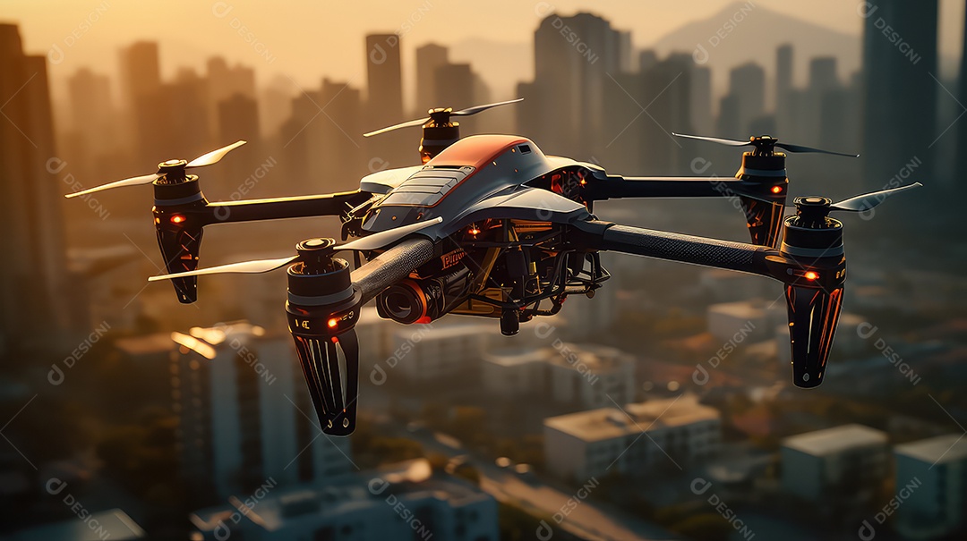 Veículo aéreo não tripulado drone