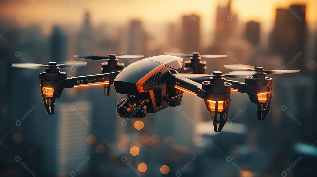 Veículo aéreo não tripulado drone