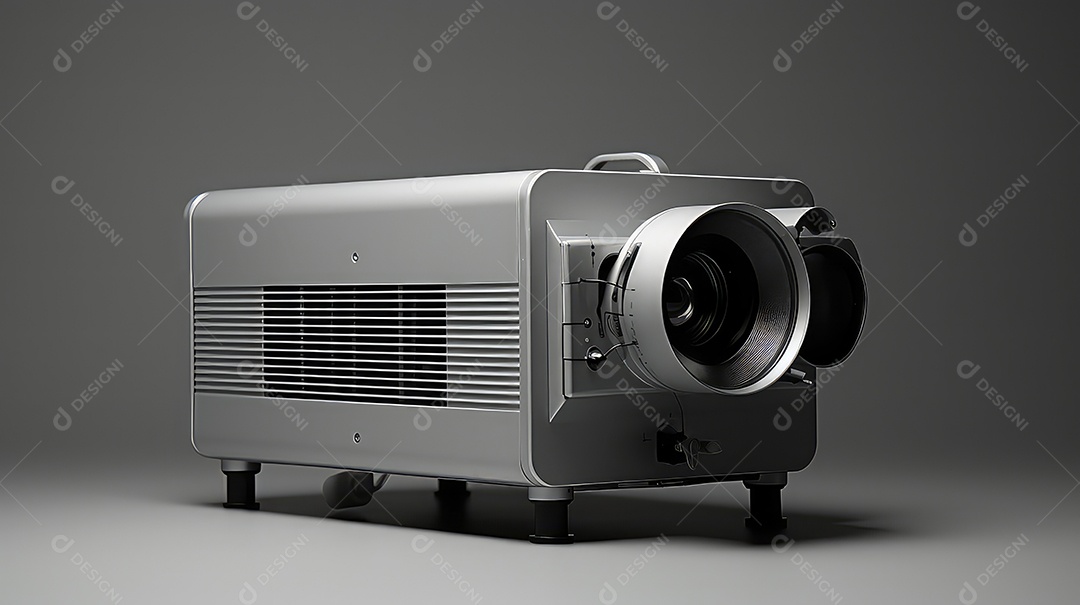 Projetor de slides ou projetor de filmes antigo