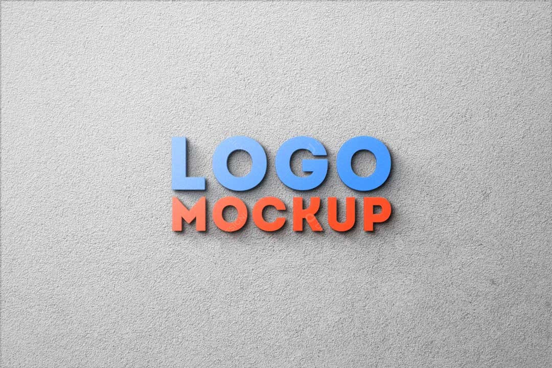 Logo Mockup PSD Editável