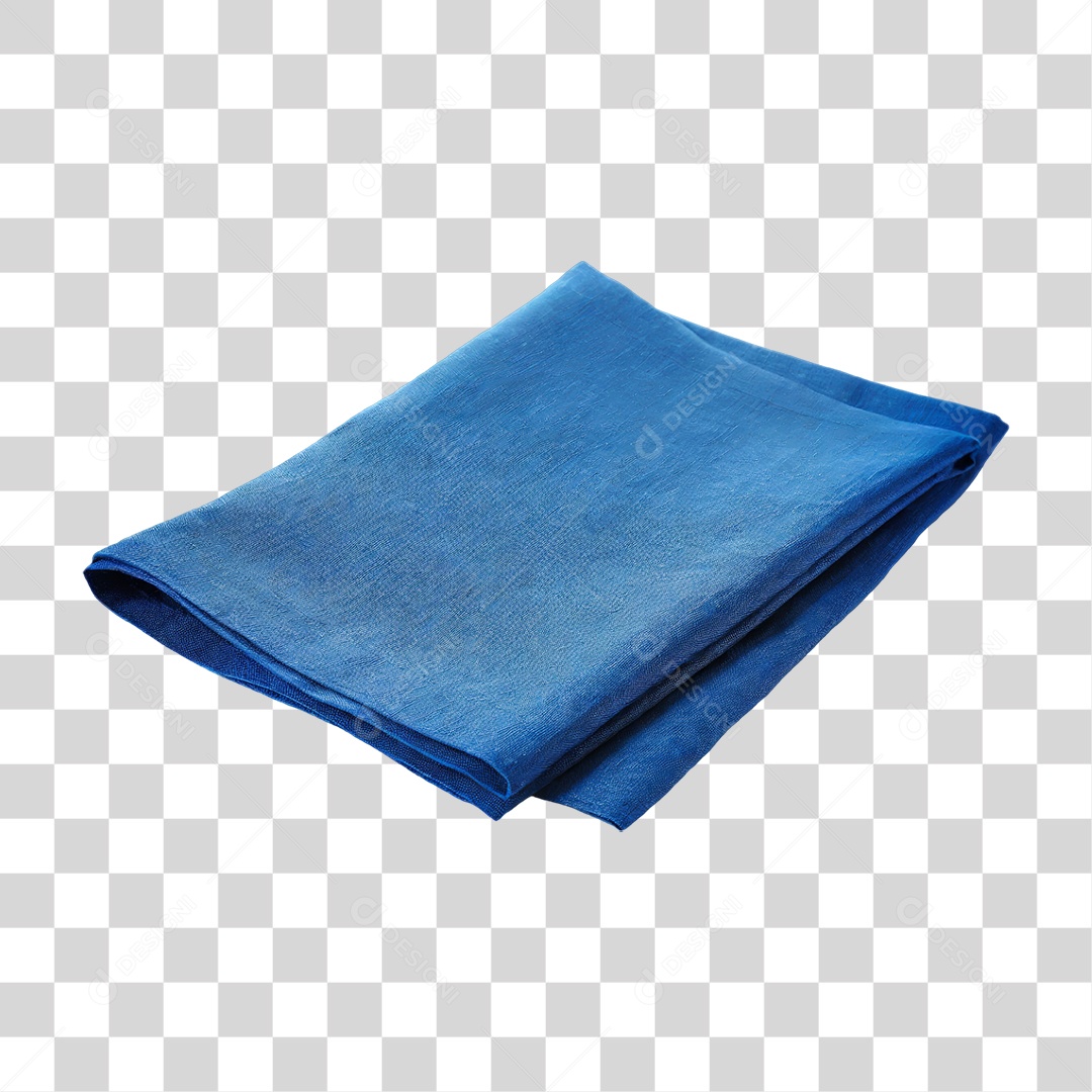 Guardanapo Azul Papel PNG Transparente