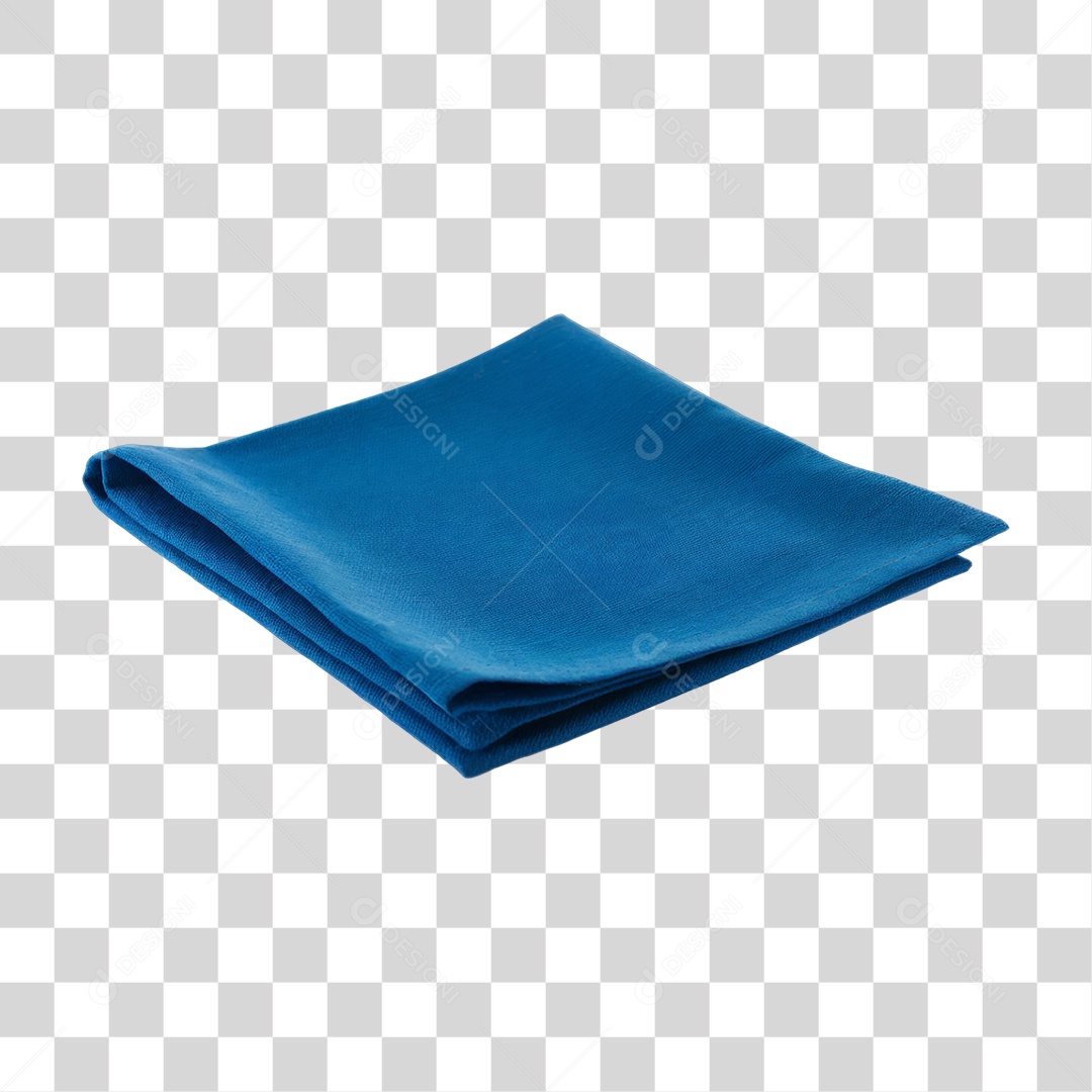 Guardanapo Azul Papel PNG Transparente