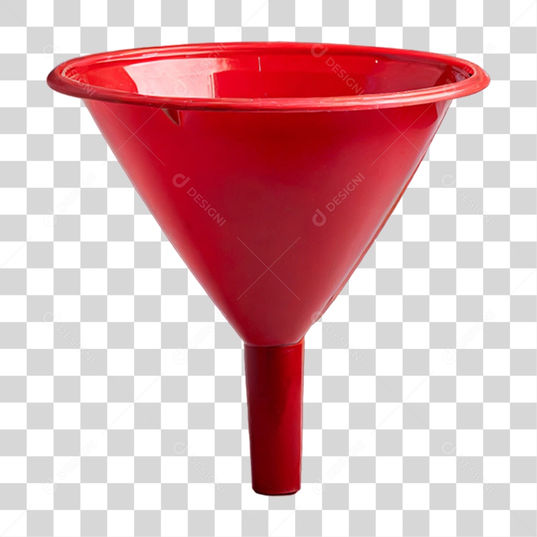 Funil de Plástico PNG Transparente