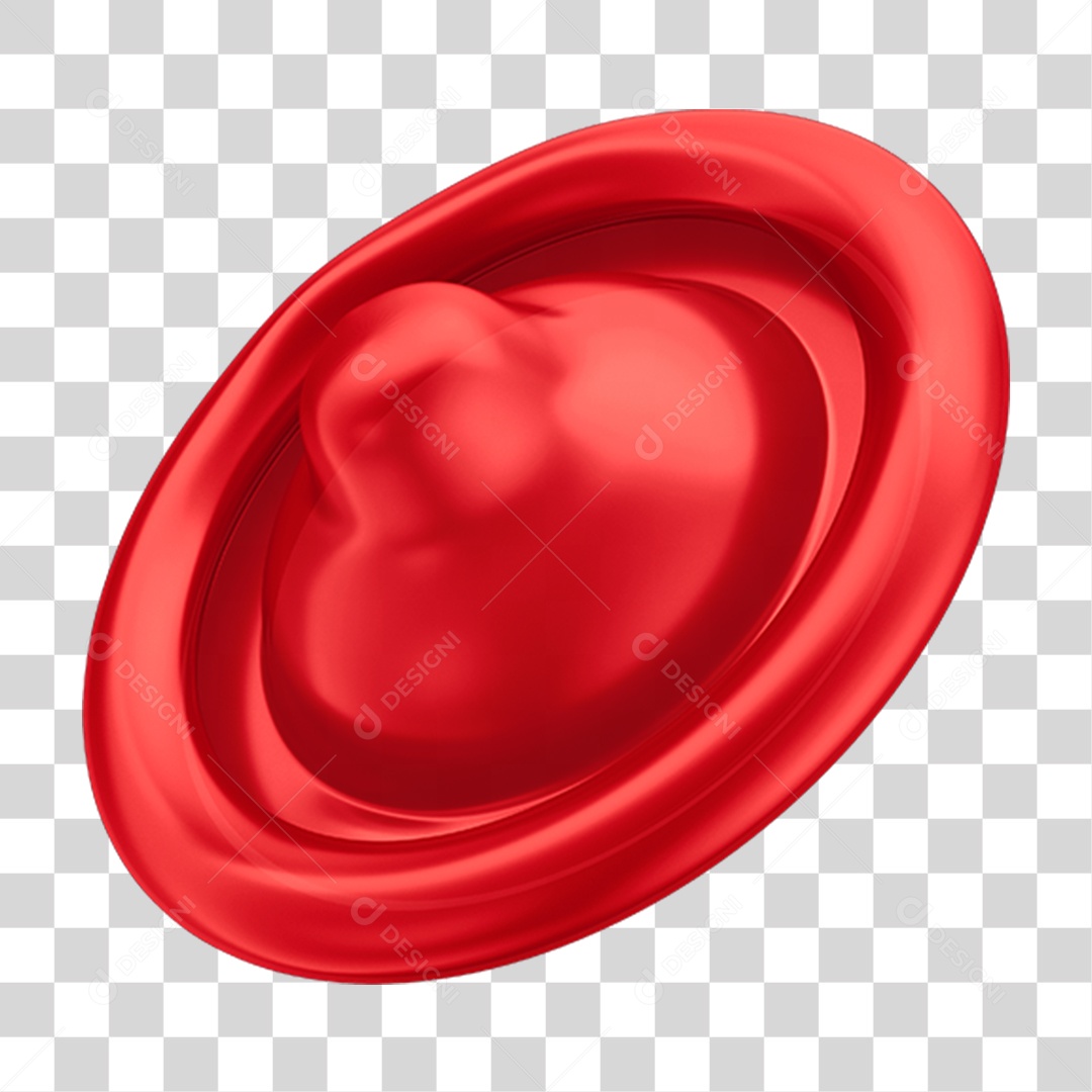 Preservativo Vermelho PNG Transparente
