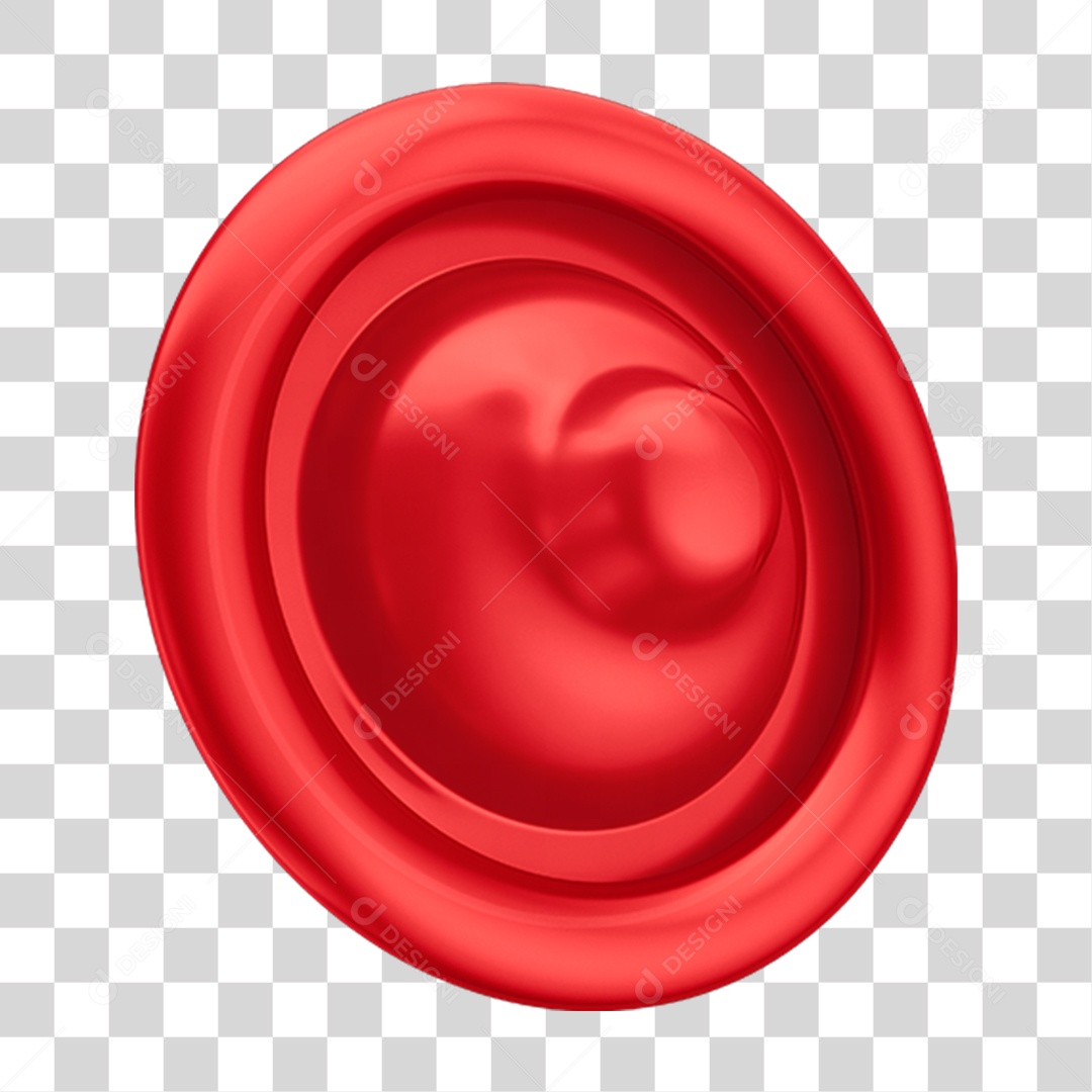 Preservativo Vermelho PNG Transparente