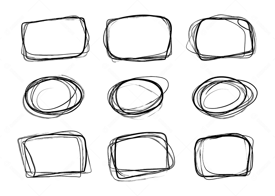 Conjunto de Caixa de Texto Ilustração Vetor EPS