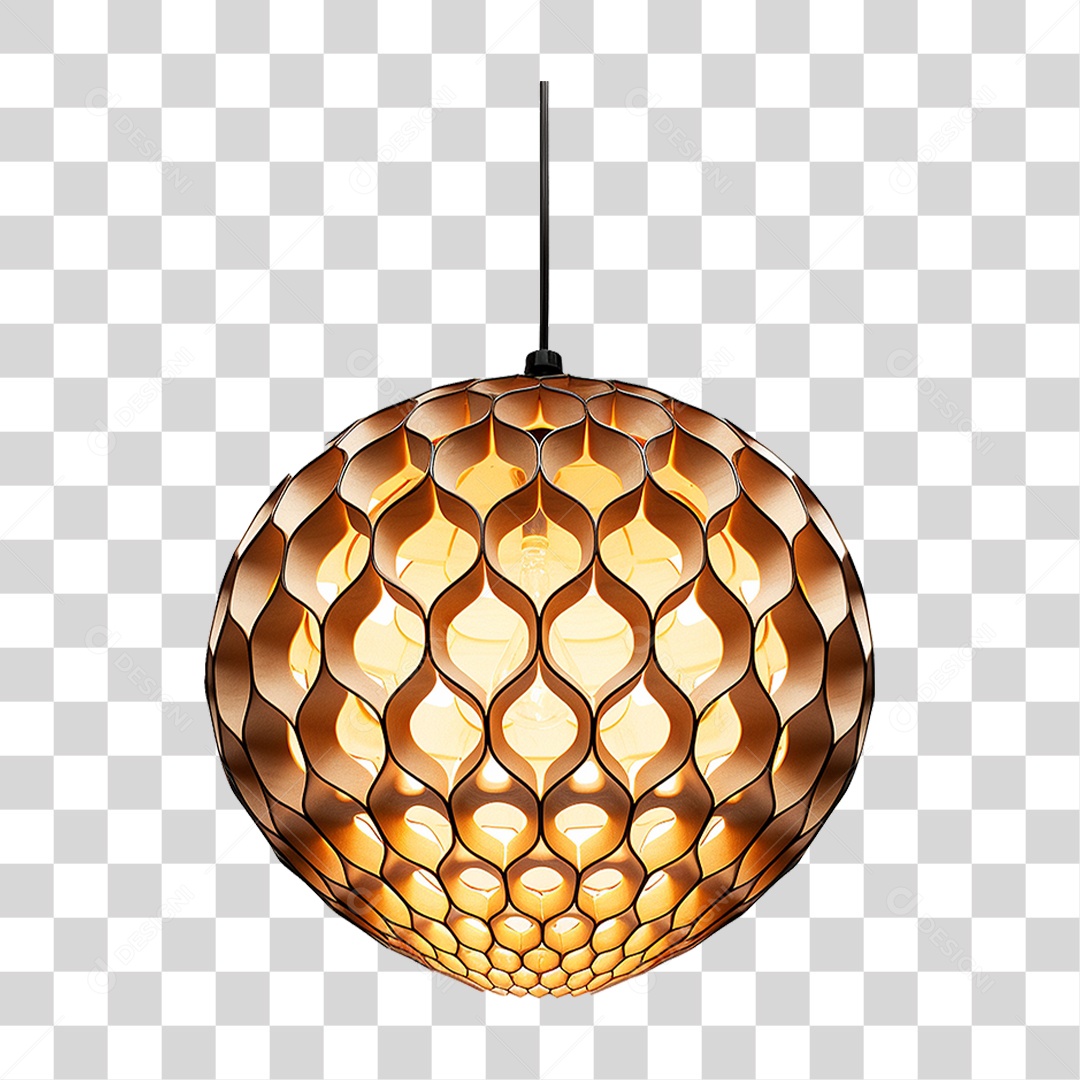 Luminária Lustre Decoração Lâmpada Suspensa PNG Transparente