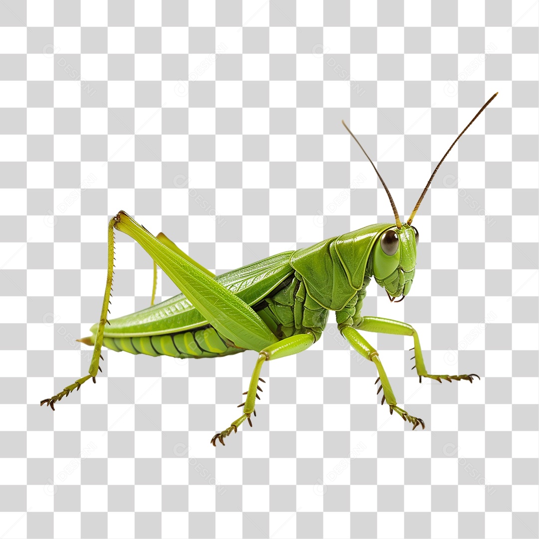 Gafanhoto Inseto Voador PNG Transparente