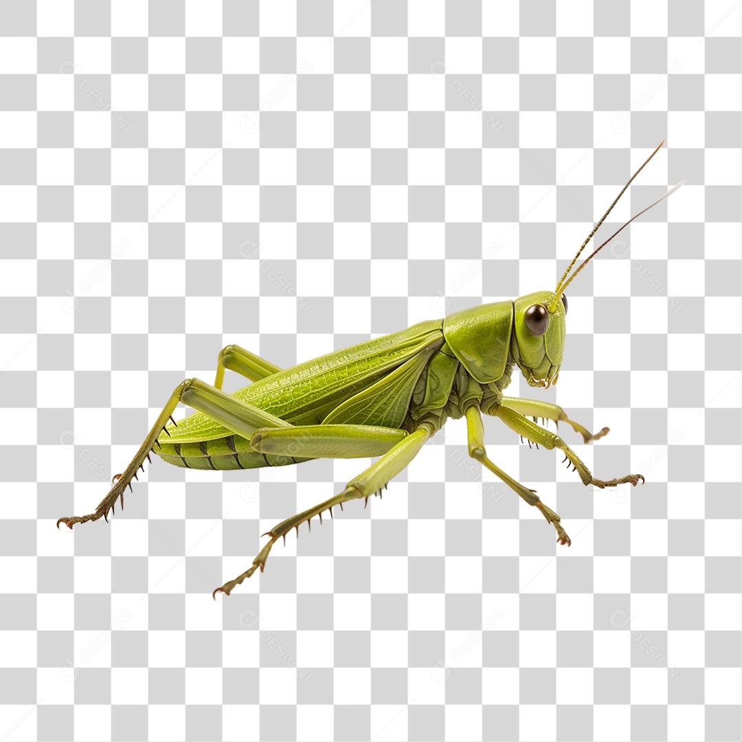 Gafanhoto Inseto Voador PNG Transparente