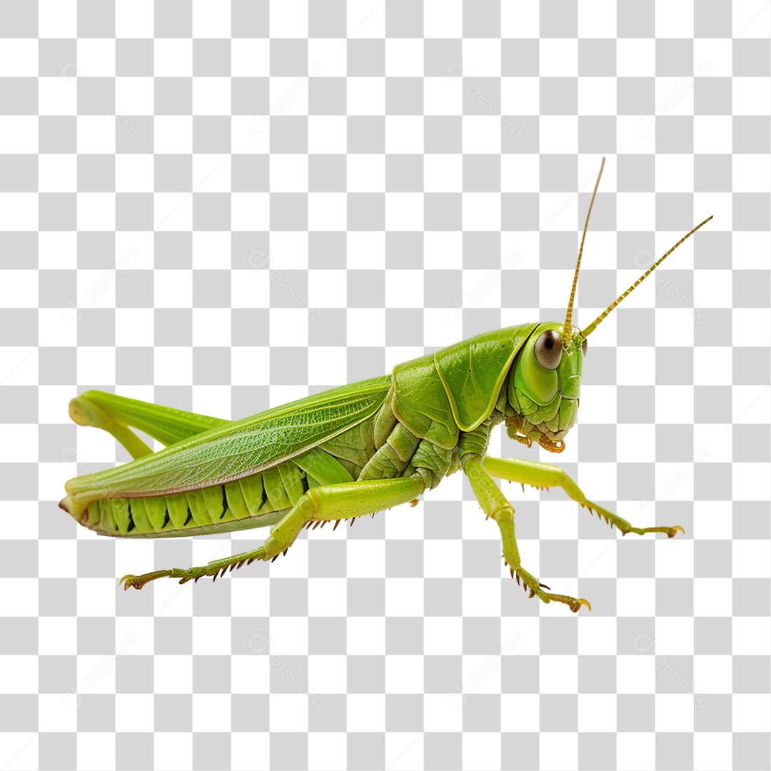 Gafanhoto Inseto Voador PNG Transparente