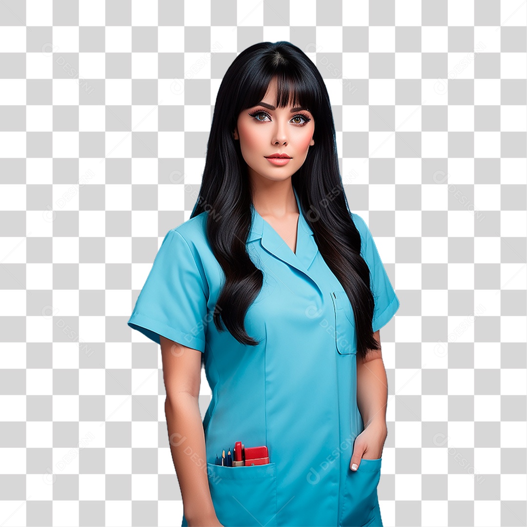 Enfermeira PNG Transparente