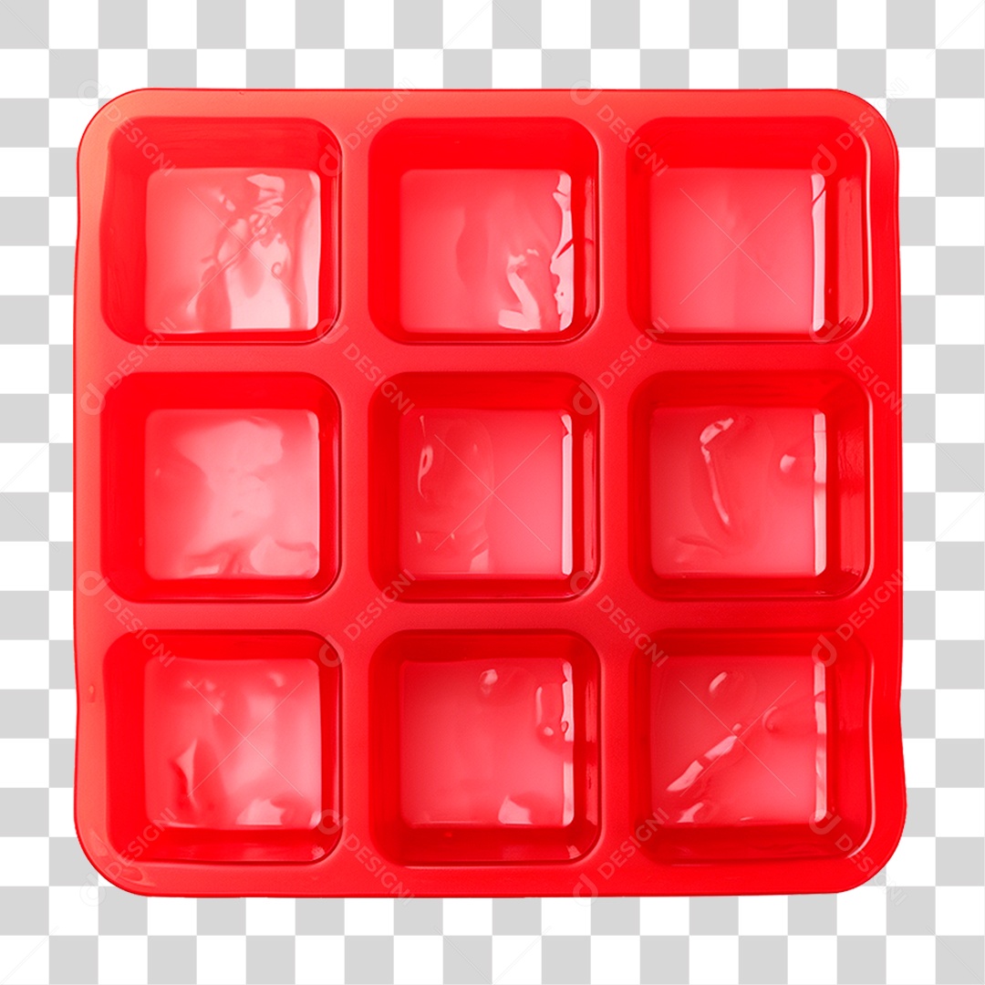 Badeja de Cubos PNG Transparente