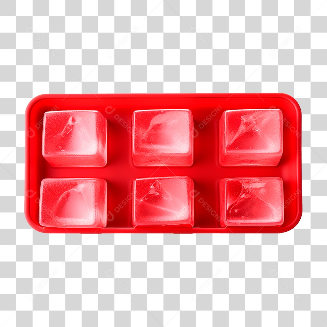 Badeja de Cubos PNG Transparente