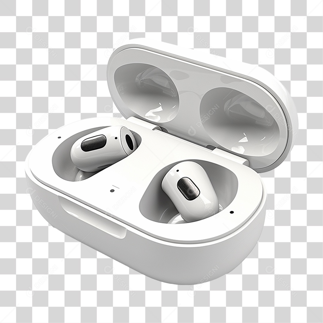 Fones de Ouvido sem Fio PNG Transparente