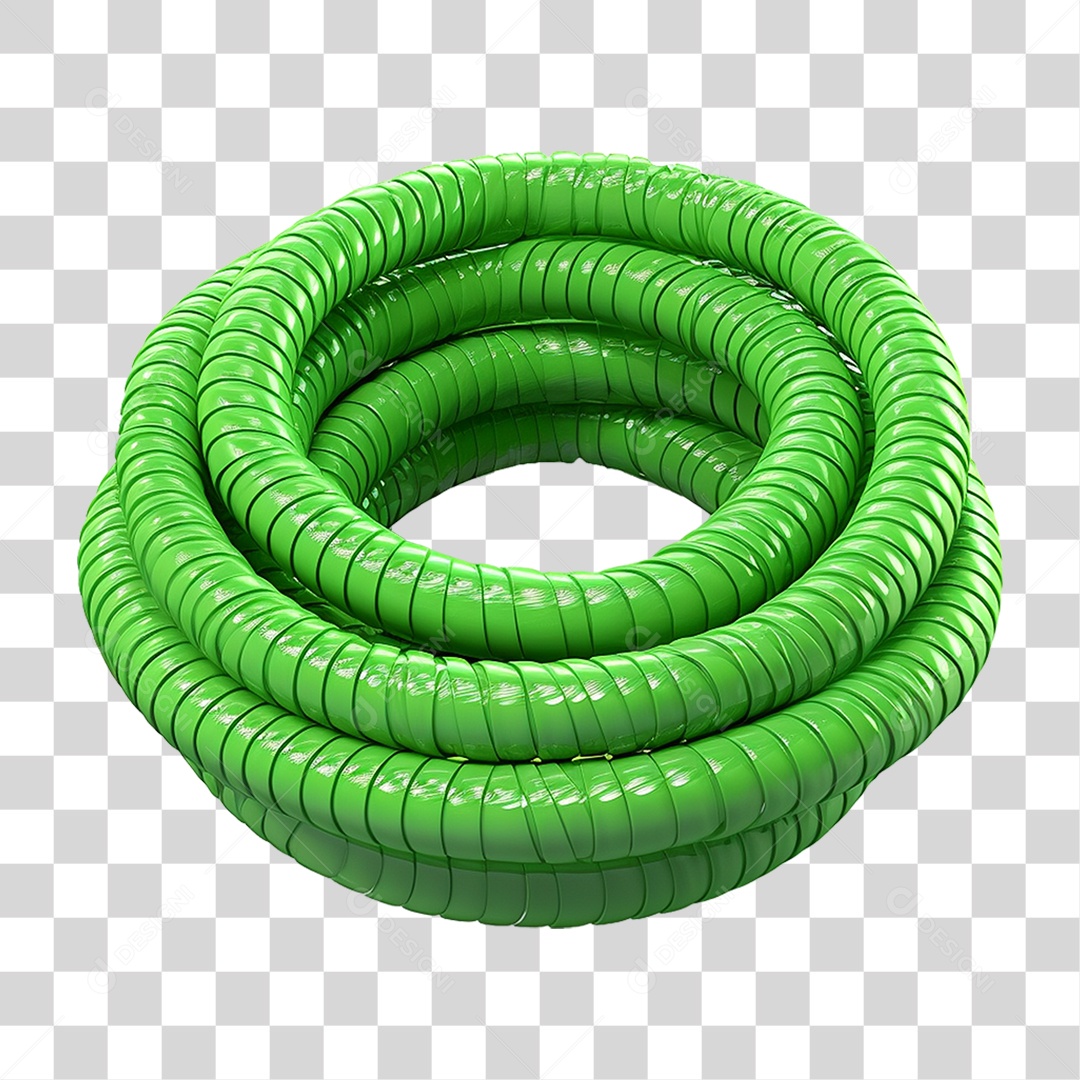 Corda de Plástico Colorida PNG Transparente