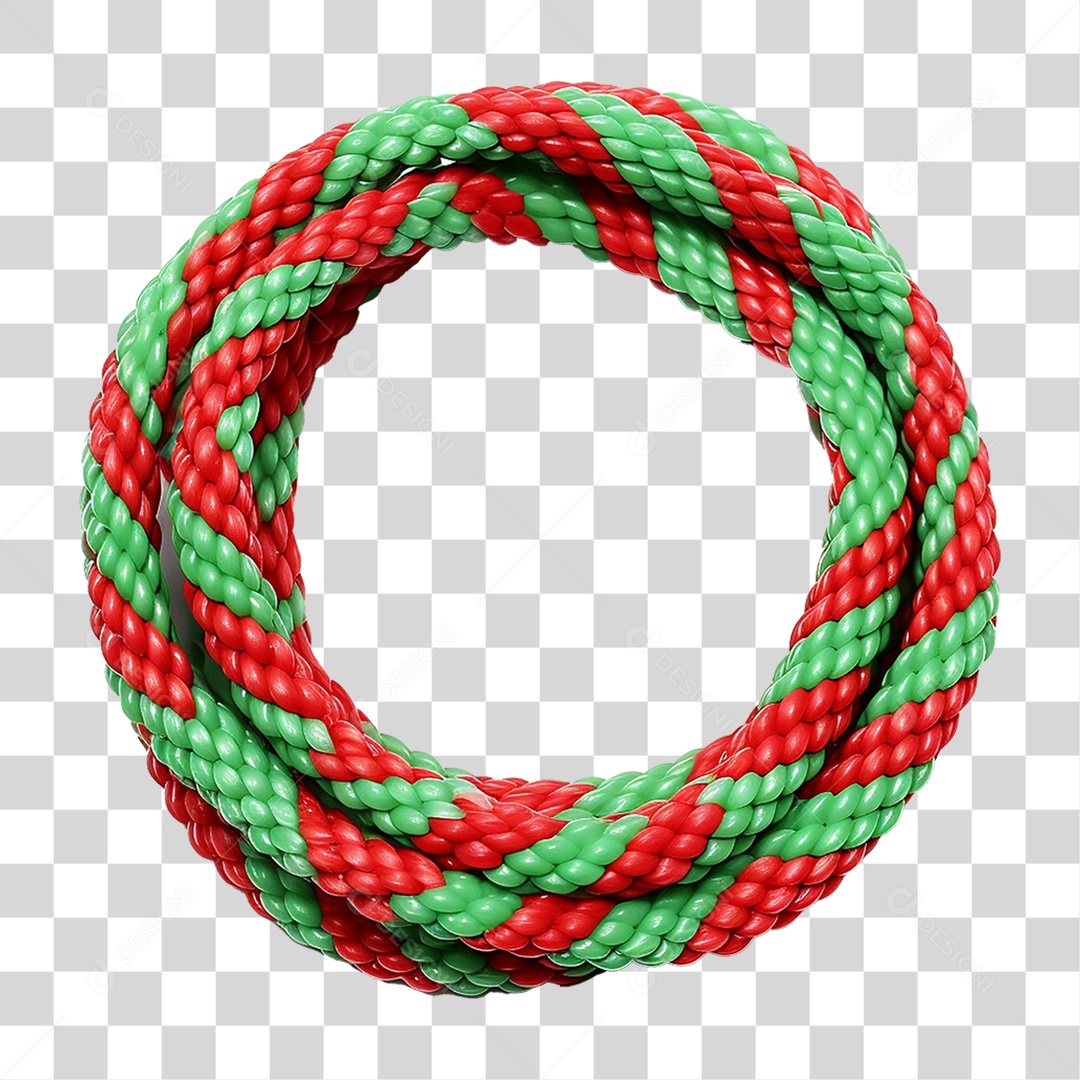 Corda de Plástico Colorida PNG Transparente