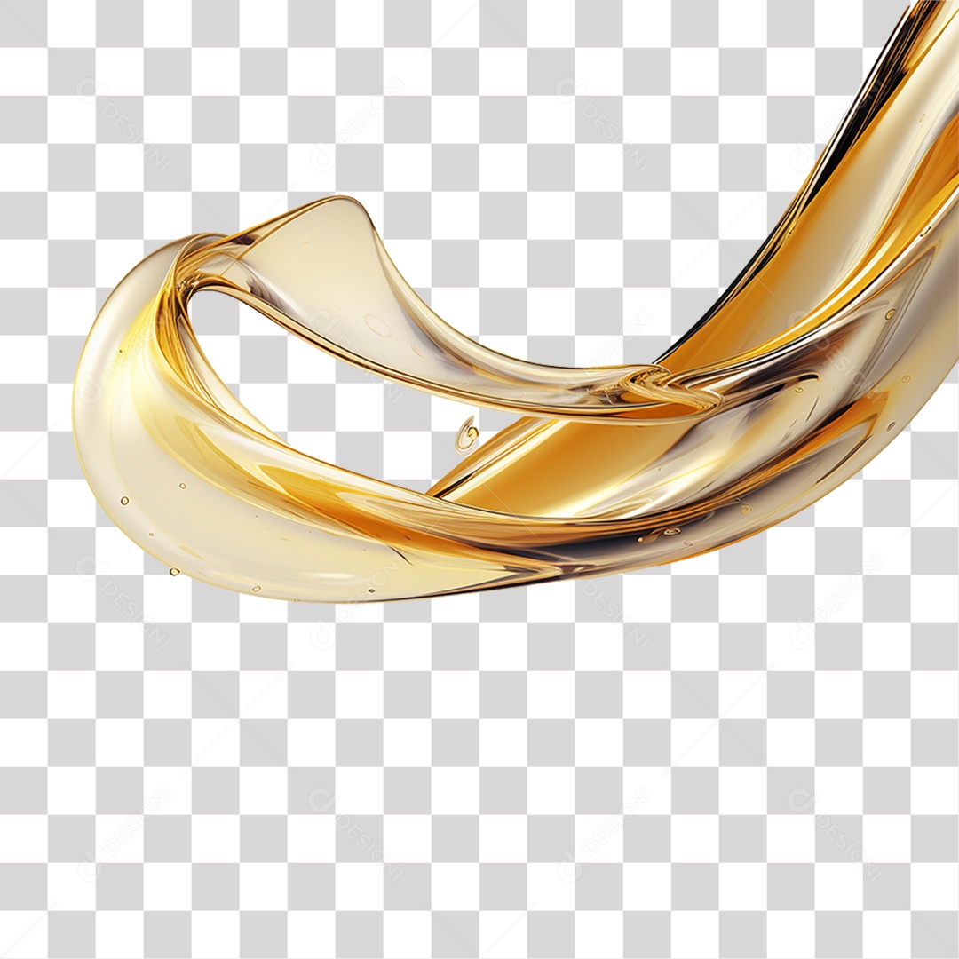 Splash Óleo Lubrificante Abstrato PNG Transparente