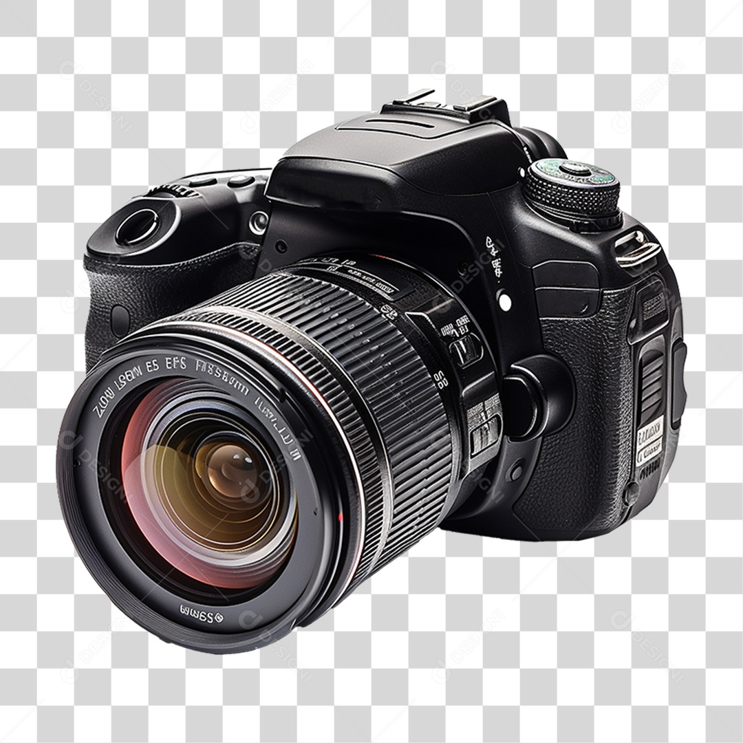 Câmera Fotográfica PNG Transparente