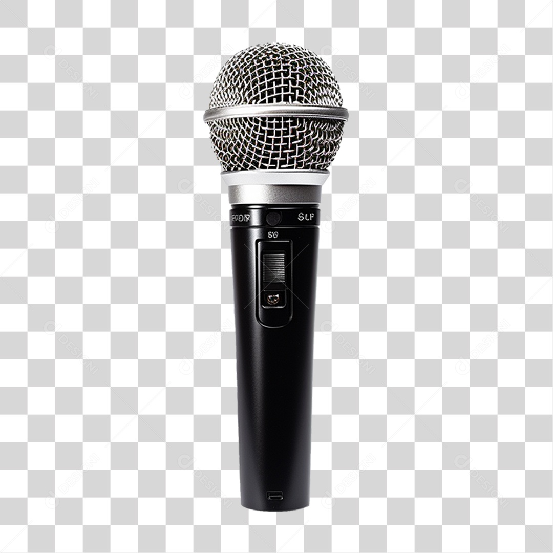 Microfone sem Fio PNG Transparente