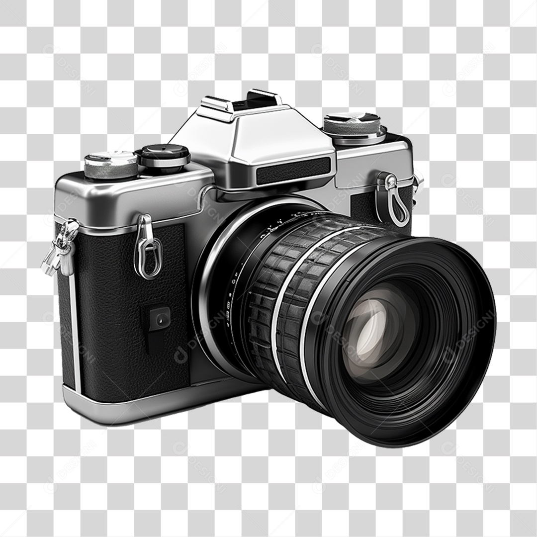 Câmera Fotográfica PNG Transparente