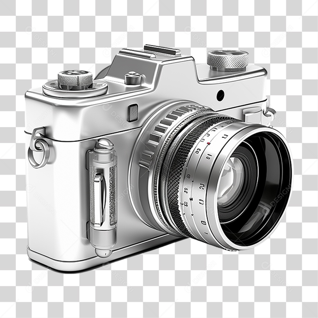 Câmera Fotográfica PNG Transparente