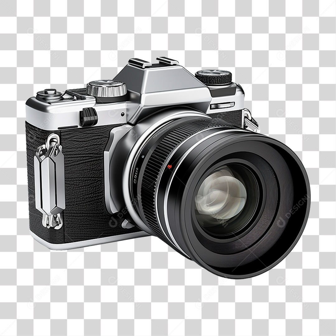 Câmera Fotográfica PNG Transparente