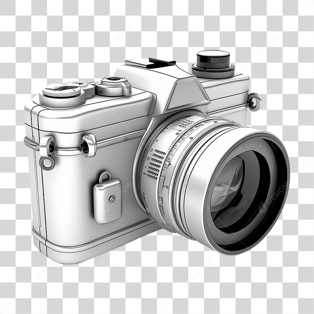 Câmera Fotográfica PNG Transparente