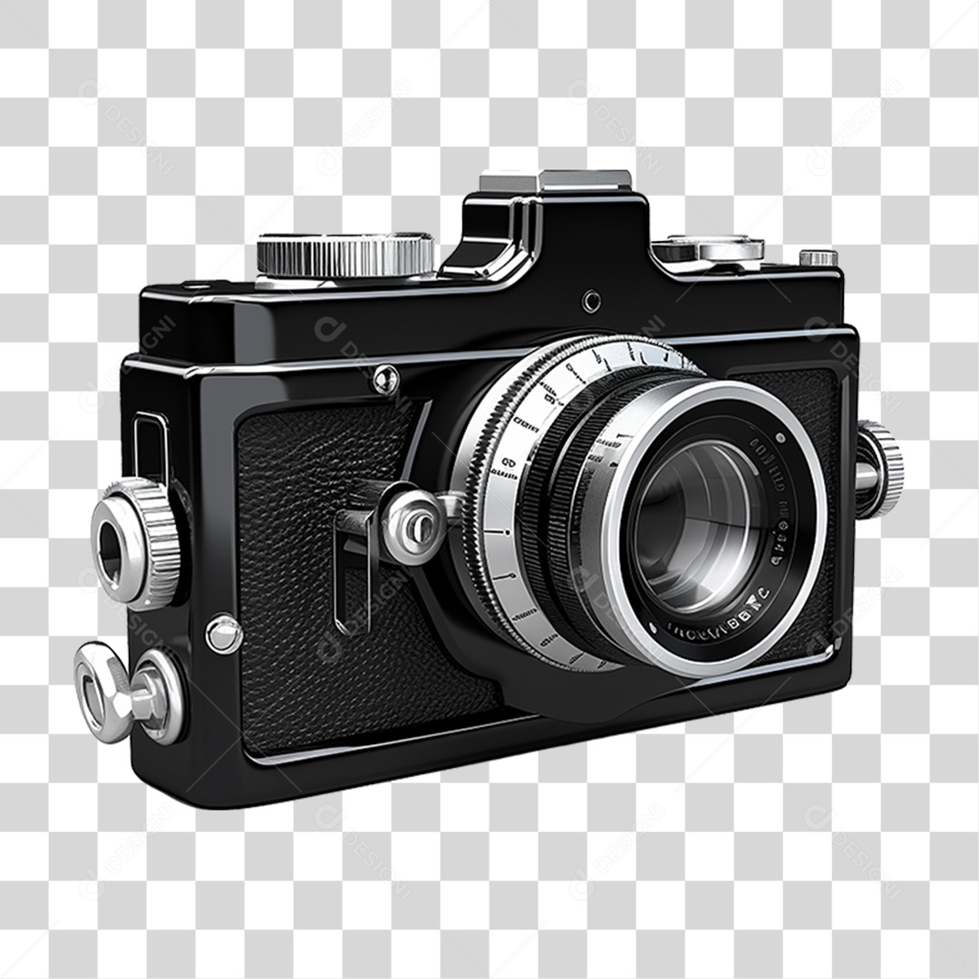 Câmera Fotográfica PNG Transparente