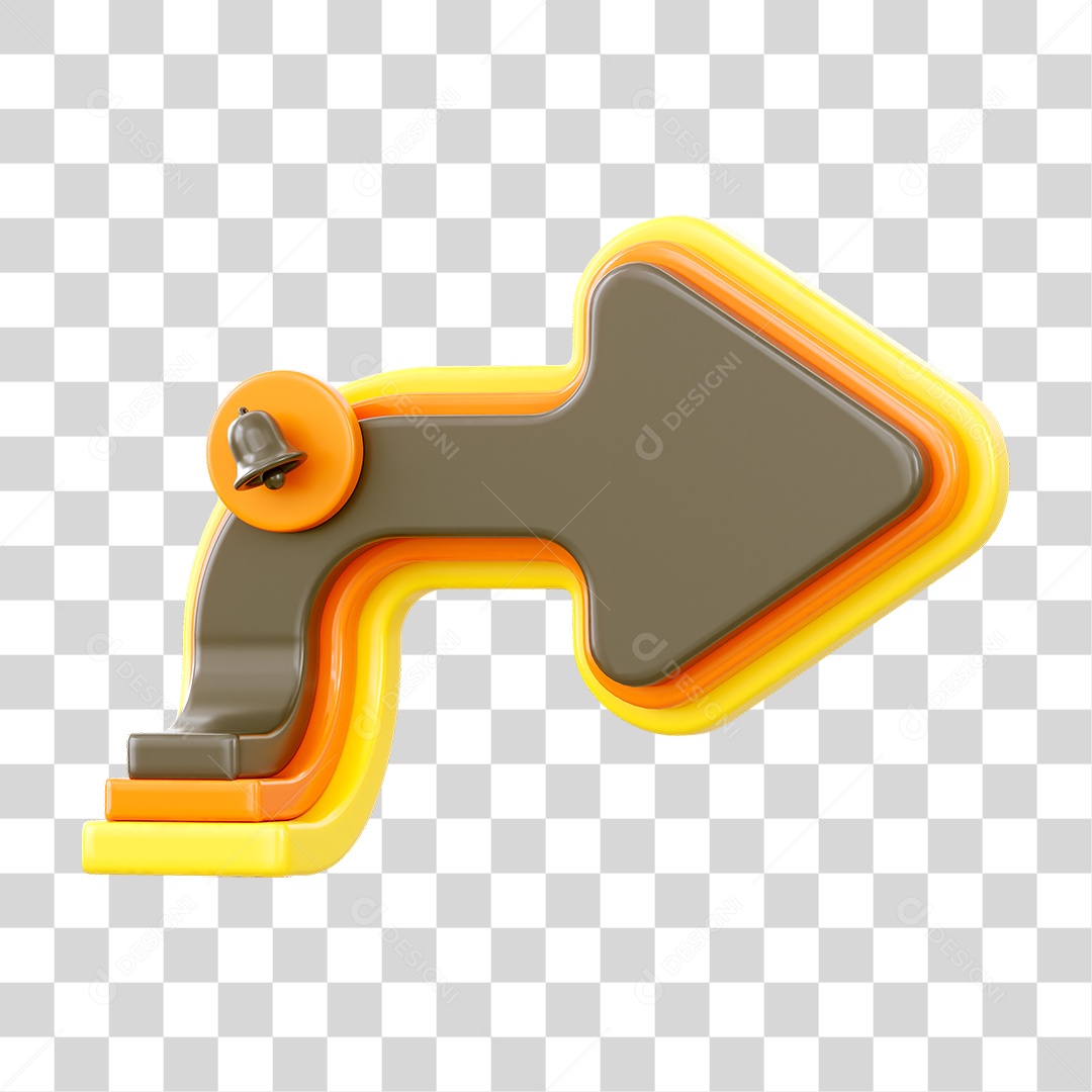 Setas com Símbolo PNG Transparente