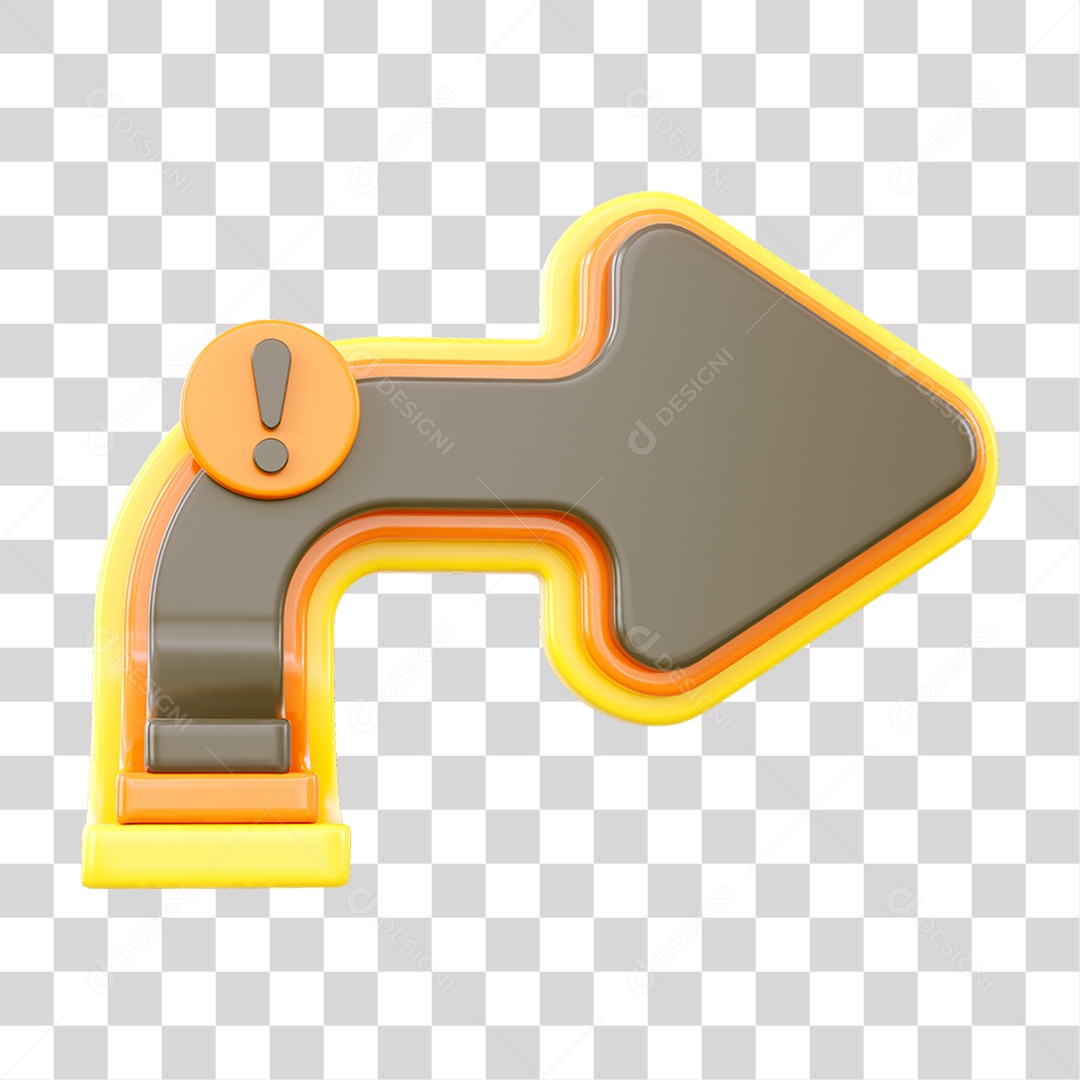 Setas com Símbolo PNG Transparente