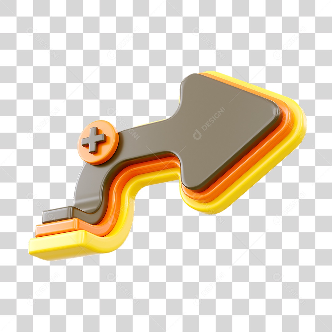 Setas com Símbolo PNG Transparente