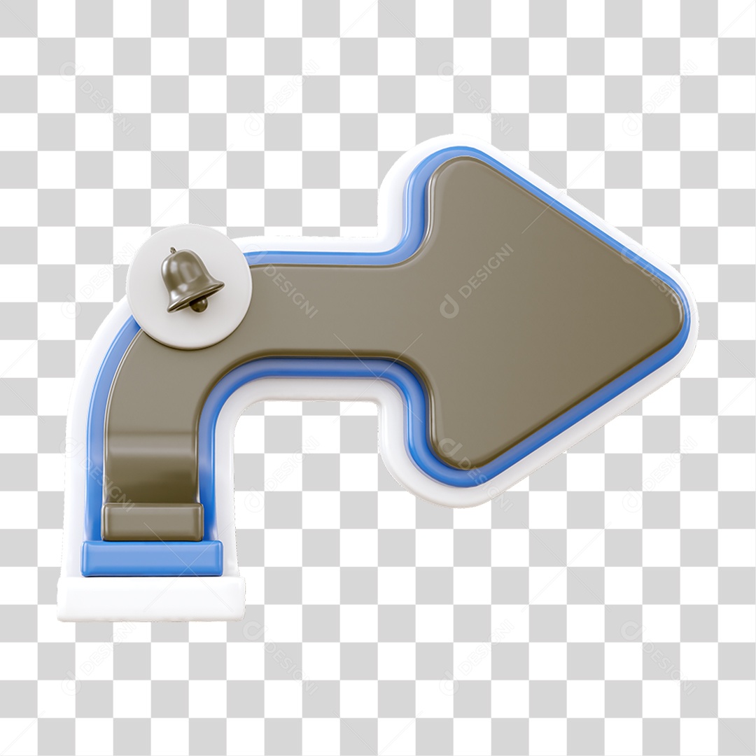 Setas com Símbolo PNG Transparente