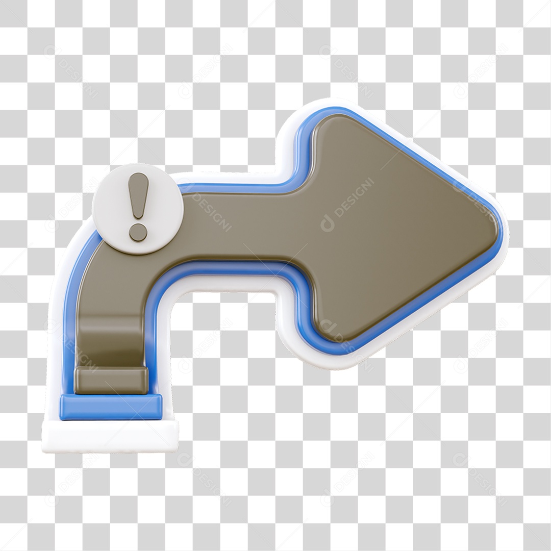 Setas com Símbolo PNG Transparente