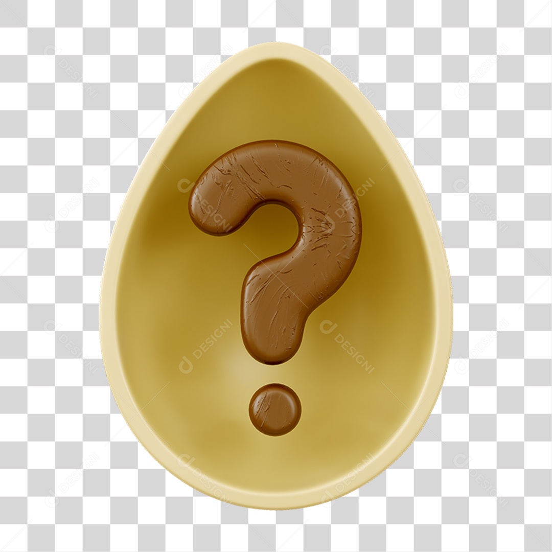 Ícone Ovo Interrogação PNG Transparente
