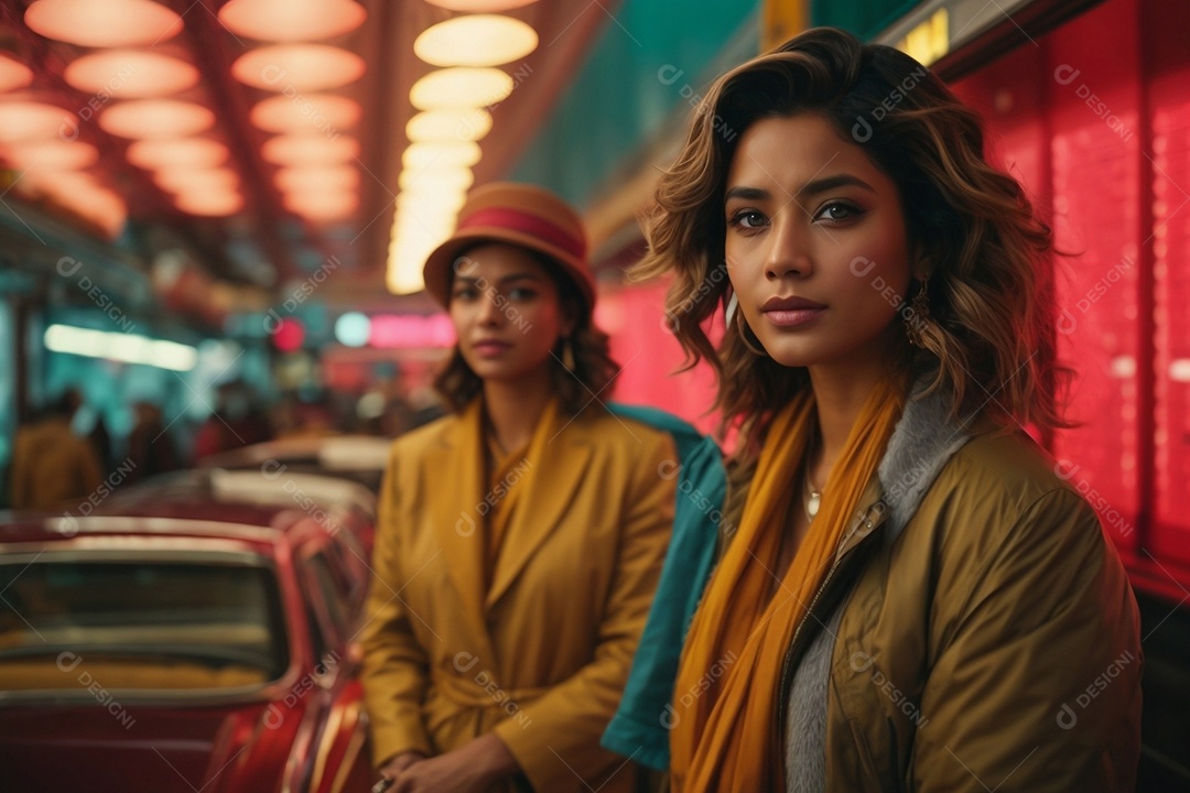 Modelo de ilustração sobre igualdade de gênero para mídias sociais