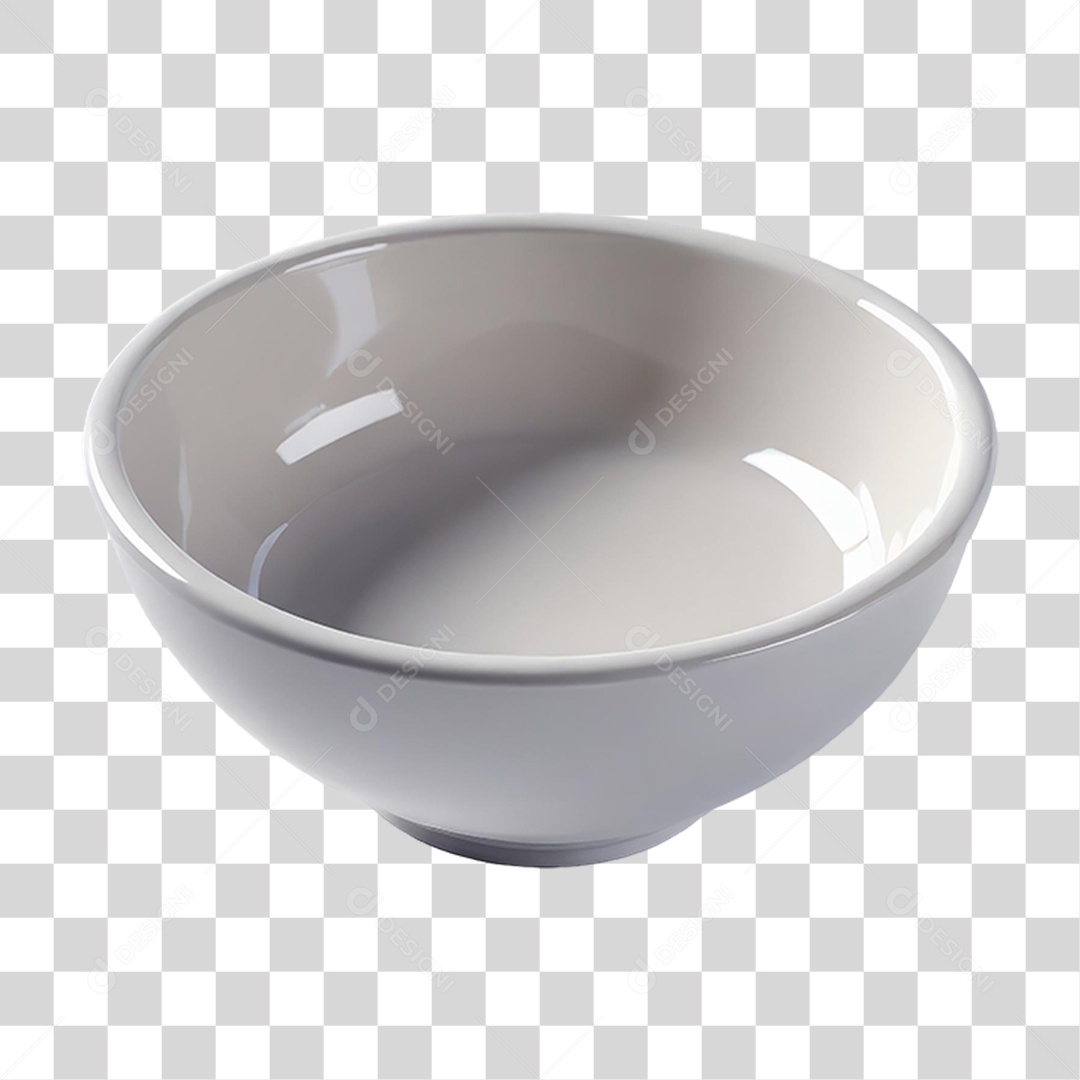 Copo de Molho de Cerâmica Vazio PNG Transparente