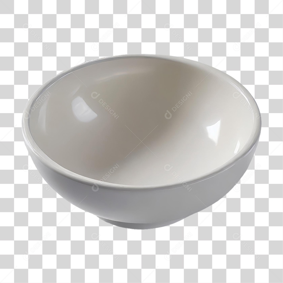 Copo de Molho de Cerâmica Vazio PNG Transparente