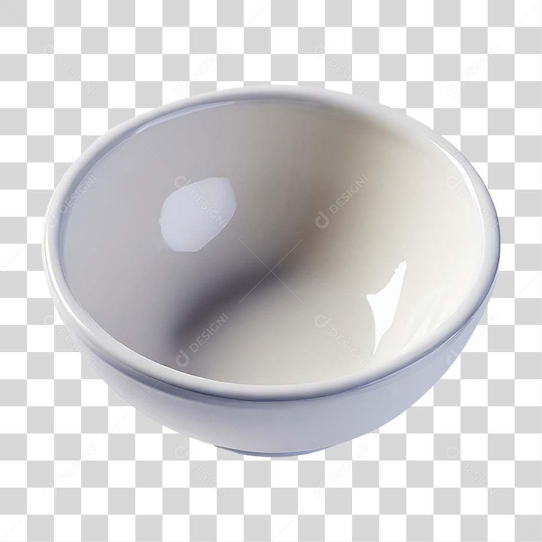 Copo de Molho de Cerâmica Vazio PNG Transparente