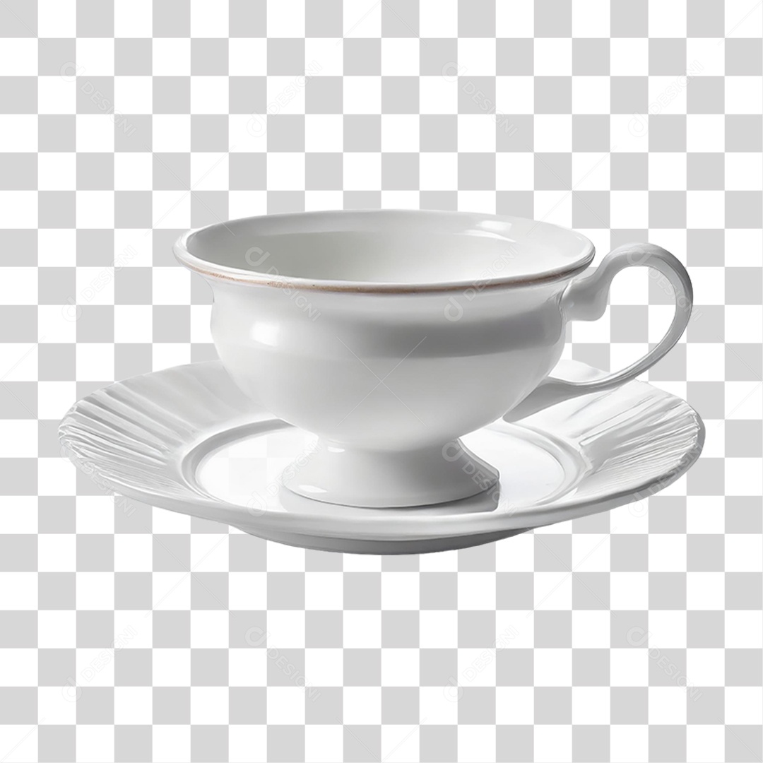 Copo de Molho de Cerâmica Vazio PNG Transparente