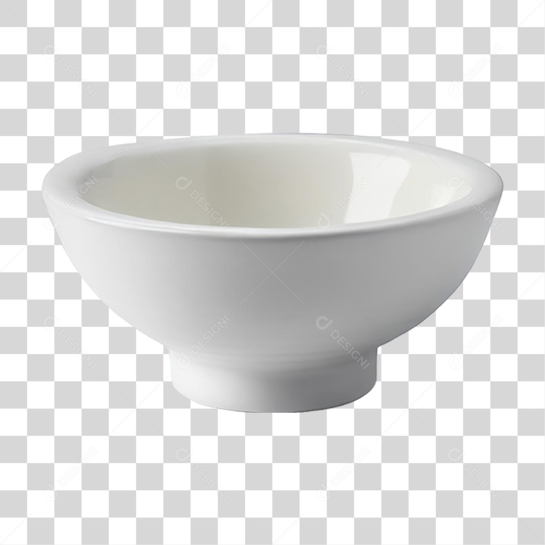 Copo de Molho de Cerâmica Vazio PNG Transparente