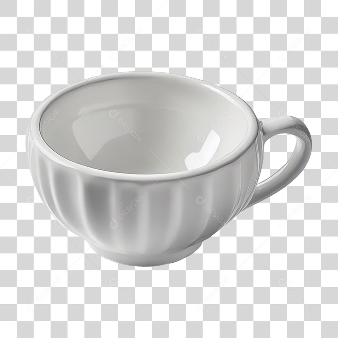 Copo de Molho de Cerâmica Vazio PNG Transparente