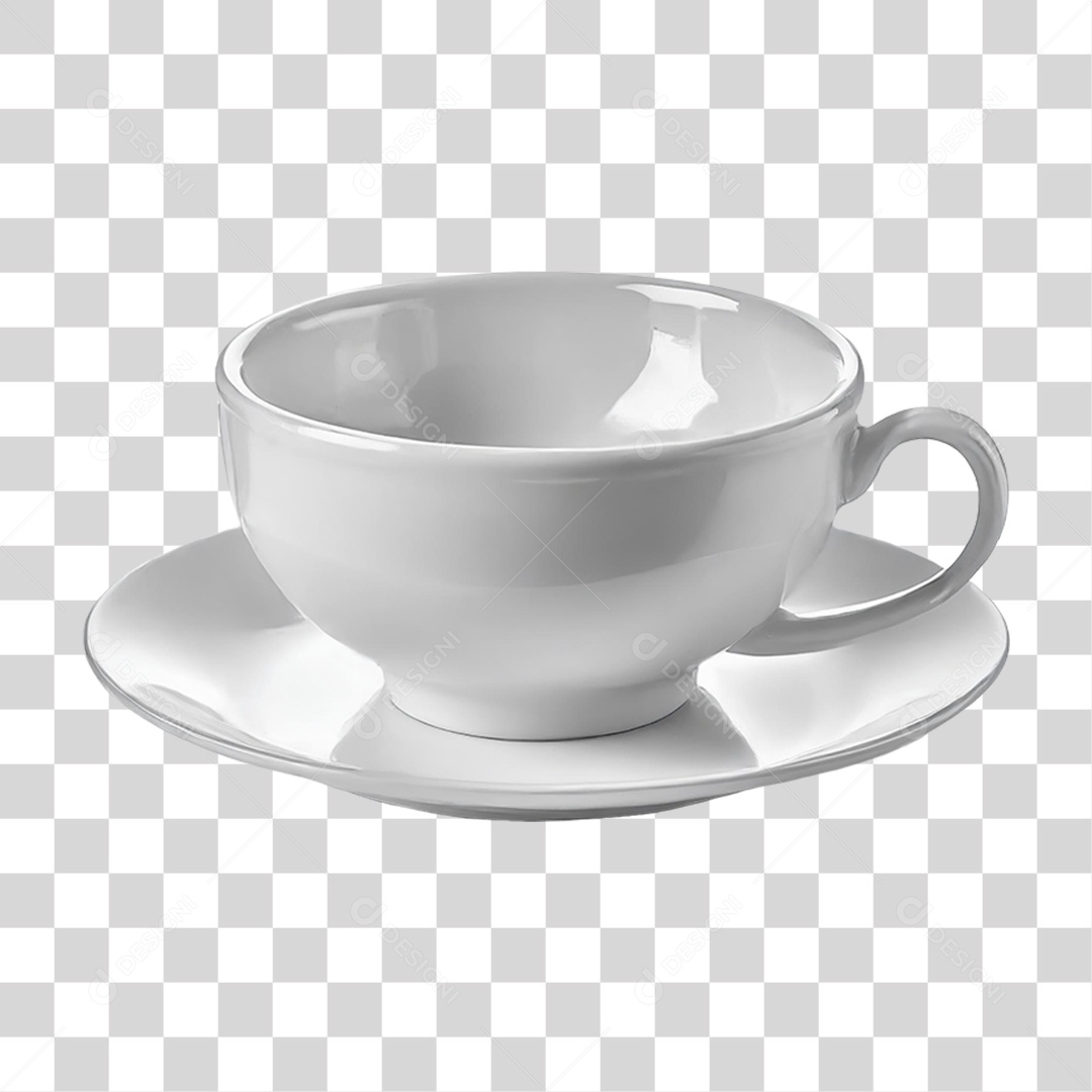 Copo de Molho de Cerâmica Vazio PNG Transparente