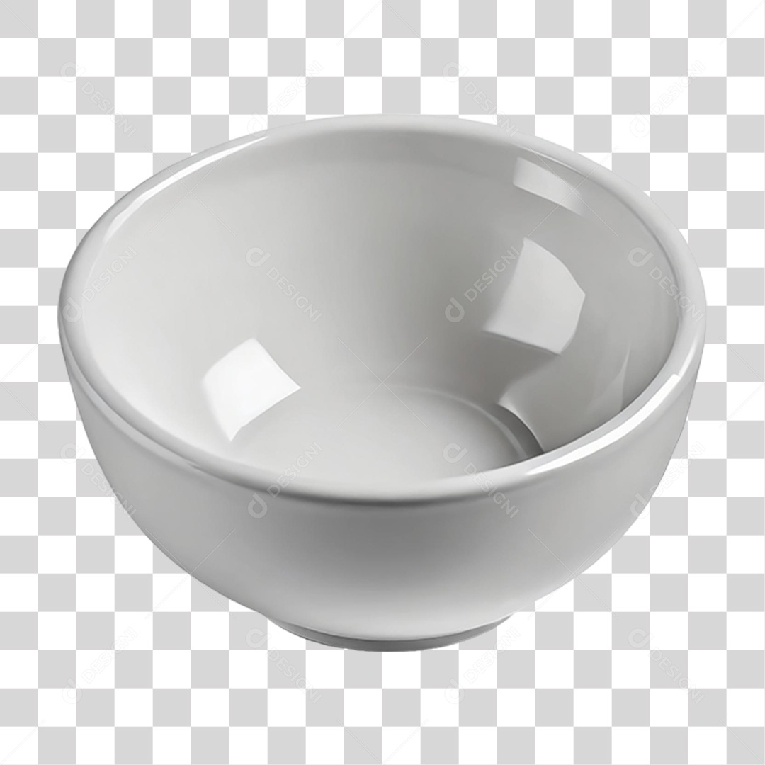 Copo de Molho de Cerâmica Vazio PNG Transparente