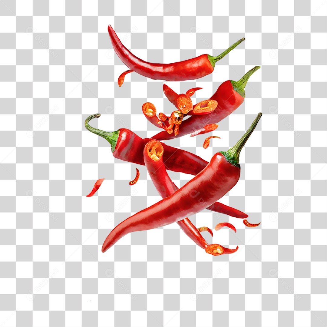 Pimenta Vermelha PNG Transparente