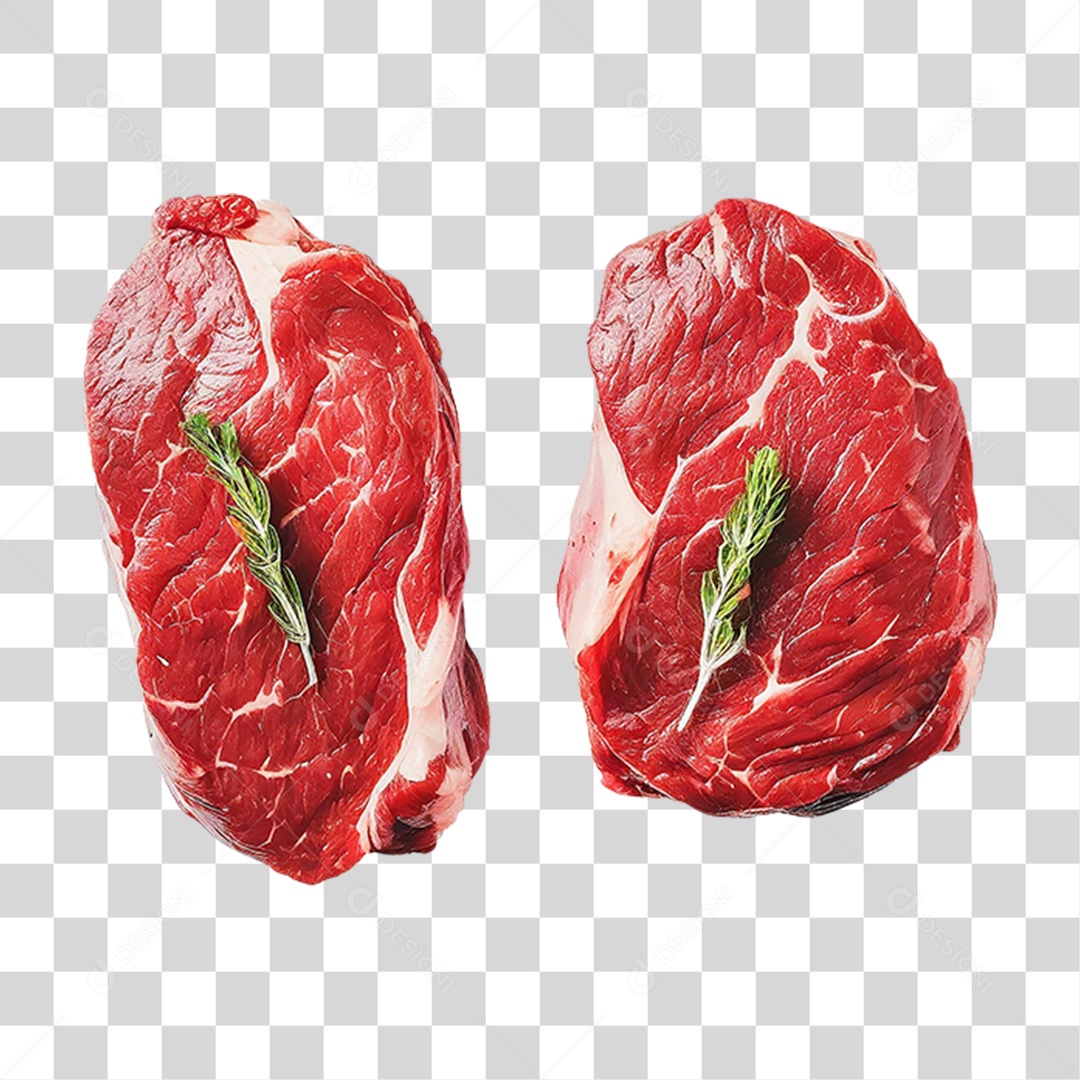 Corte de Carne Bovina PNG Transparente