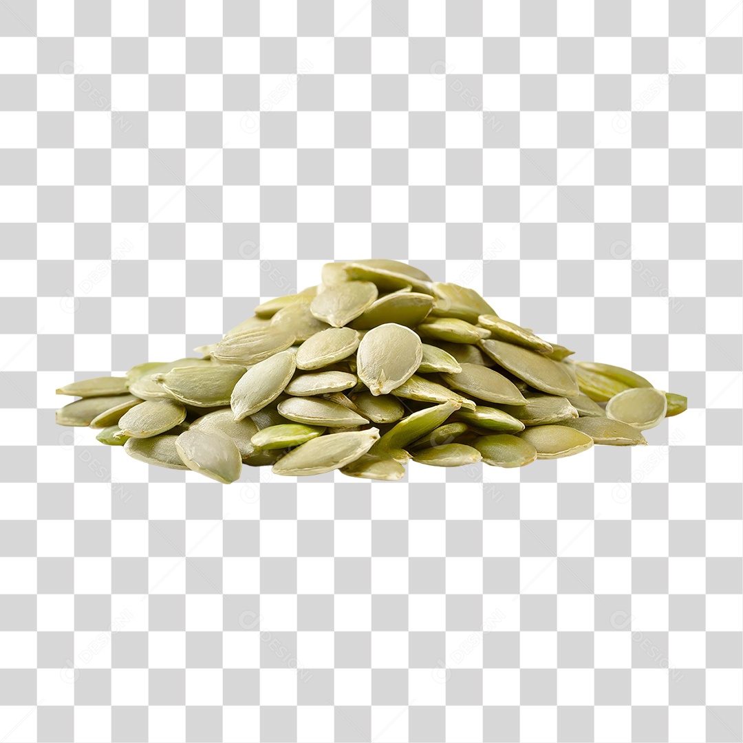 Sementes de Abóbora PNG Transparente