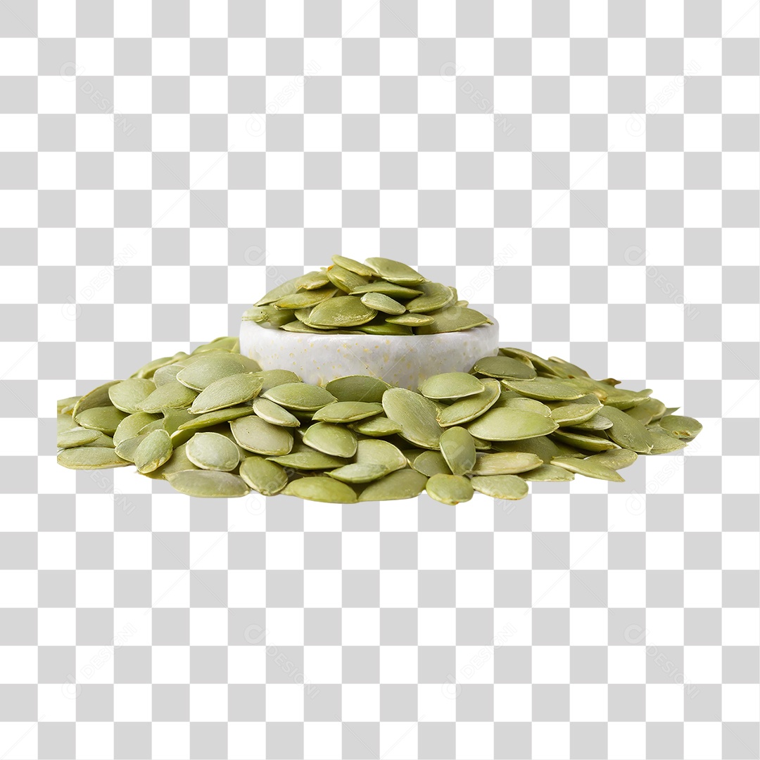 Sementes de Abóbora PNG Transparente